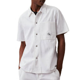 Camicia Uomo Calvin Klein Denim Bianco | NonSoloSport