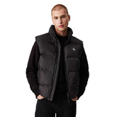 Piumino Smanicato Uomo Calvin Klein Nero | NonSoloSport