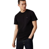 T-Shirt Uomo Calvin Klein Monogramma Nero | NonSoloSport