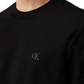 T-Shirt Uomo Calvin Klein Monogramma Nero | NonSoloSport