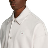 Giacca Uomo Calvin Klein Baseball Beige | NonSoloSport