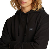 Felpa Uomo Calvin Klein Woven Nero | NonSoloSport