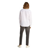 Camicia Uomo Calvin Klein Lino Bianco | NonSoloSport