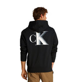 Felpa Uomo Calvin Klein Bold Nero | NonSoloSport