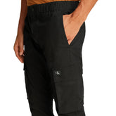 Jeans Uomo Calvin Klein Skinny Cargo Nero | NonSoloSport