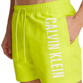 Shorts da Bagno Uomo Calvin Klein Intense Power Lime | NonSoloSport