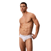 Slip Uomo Calvin Klein Brief 3 Pack Bianco | NonSoloSport