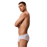 Slip Uomo Calvin Klein Brief 3 Pack Bianco | NonSoloSport