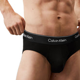 Slip Uomo Calvin Klein Icon Cotton Stretch 3 Pack Nero | NonSoloSport