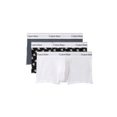 Boxer Uomo Calvin Klein Low Rise 3 Pack Nero Grigio Bianco | NonSoloSport