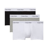 Parigamba Uomo Calvin Klein Cotton Stretch 3 Pack Grigio | NonSoloSport