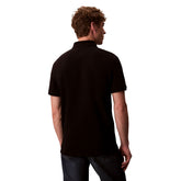 Polo Manica Corta Uomo Calvin Klein Piquè Nero | NonSoloSport