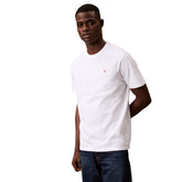 T-Shirt Uomo Calvin Klein Smooth Cotton Bianco | NonSoloSport