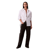 Camicia Donna Calvin Klein Popeline Bianco | NonSoloSport