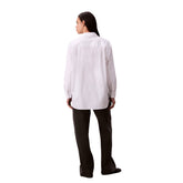 Camicia Donna Calvin Klein Popeline Bianco | NonSoloSport