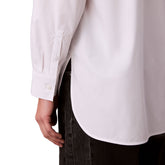 Camicia Donna Calvin Klein Popeline Bianco | NonSoloSport
