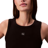 Canotta Donna Calvin Klein Baby Rip Nero | NonSoloSport