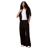 Pantalone Jogger Donna Calvin Klein Badge Logo Nero | NonSoloSport