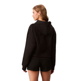 Felpa Donna Calvin Klein Peached Nero | NonSoloSport
