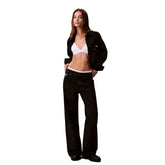 Jeans Donna Calvin Klein Low Rise Baggy Soft Nero | NonSoloSport