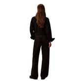 Jeans Donna Calvin Klein Low Rise Baggy Soft Nero | NonSoloSport