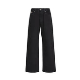 Jeans Donna Calvin Klein Low Rise Baggy Soft Nero | NonSoloSport