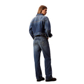 Jeans Donna Calvin Klein 90S Straight Sanded Blu | NonSoloSport