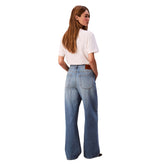 Jeans Donna Calvin Klein Baggy Vintage Hampton Blu | NonSoloSport