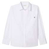 Camicia Donna Calvin Klein Cotton Poplin Bianco | NonSoloSport