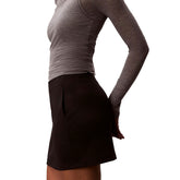 Minigonna Donna Calvin Klein Jersey Elasticizzata Nero | NonSoloSport