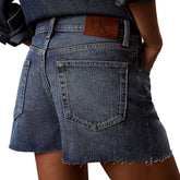 Shorts Donna Calvin Klein Stile Anni 90 Blu | NonSoloSport