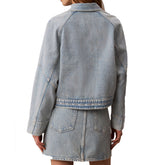 Giacca Donna Calvin Klein Branded Azzurro | NonSoloSport
