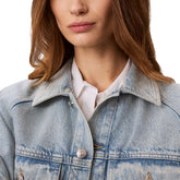 Giacca Donna Calvin Klein Branded Azzurro | NonSoloSport