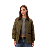 Giubbotto Donna Calvin Klein Trapuntato Verde Oliva | NonSoloSport