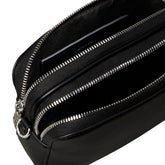 Borsa Calvin Klein Webbing Double Strap Nero | NonSoloSport