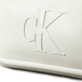 Borsa Spalla Donna Calvin Klein Bold Bianco | NonSoloSport