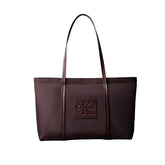 Borsa Tote Calvin Klein Monologo Stampato Marrone | NonSoloSport