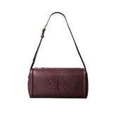 Borsa Calvin Klein Bold Slouchy Marrone | NonSoloSport