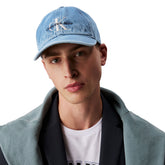 Cappello Calvin Klein Denim Logo Blu | NonSoloSport