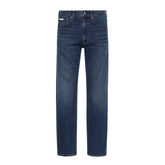 Jeans Uomo Calvin Klein Standard Straight Oil Slick Blu | NonSoloSport