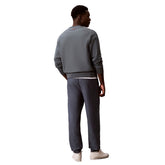 Pantalone Jogger Uomo Calvin Klein Premium Terry Graphic Grigio Scuro | NonSoloSport