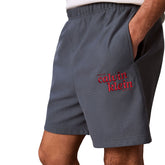 Shorts Uomo Calvin Klein Premium Terry Graphic Grigio Scuro | NonSoloSport