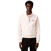 Maglione Uomo Calvin Klein Terry Premium Beige | NonSoloSport