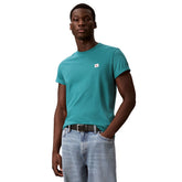 T-Shirt Uomo Calvin Klein 30S Classic Azzurro | NonSoloSport