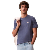 T-Shirt Uomo Calvin Klein 30S Classic Blu | NonSoloSport