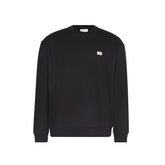 Maglione Uomo Calvin Klein Logo Badge Nero | NonSoloSport