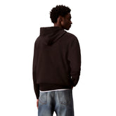 Felpa Uomo Calvin Klein Logo Badge Nero | NonSoloSport