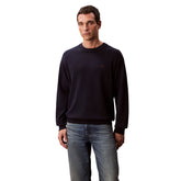 Maglione Uomo Calvin Klein Relaxed Blu | NonSoloSport