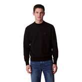Maglione Uomo Calvin Klein Relaxed Nero | NonSoloSport