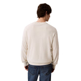 Maglione Uomo Calvin Klein Relaxed Beige | NonSoloSport